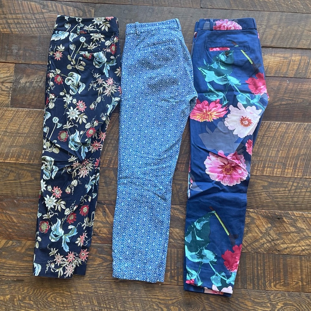 Lot of dress pants size 4 EUC banana republic, Ann taylor, old navy